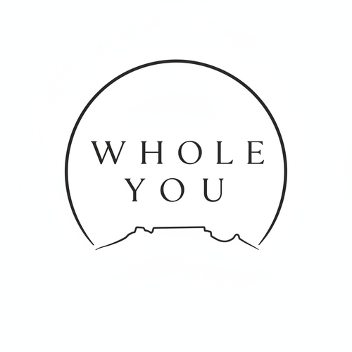 Whole You Logo - Pure White Background